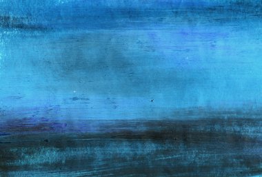 Painted blue background or texture clipart