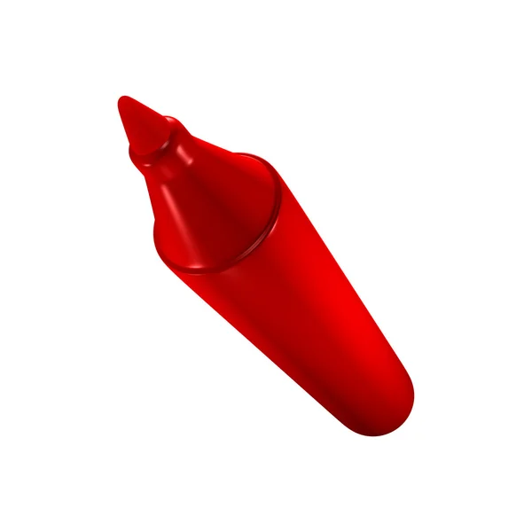 Red marker — Stock Photo, Image