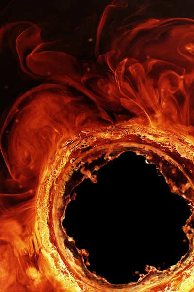 燃えるようなバック グラウンド — ストック写真