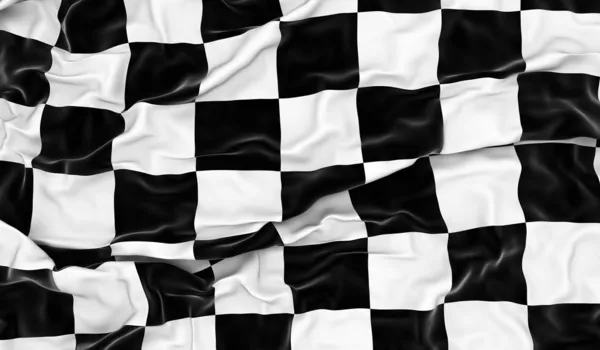 Шахматный флаг — стоковое фото