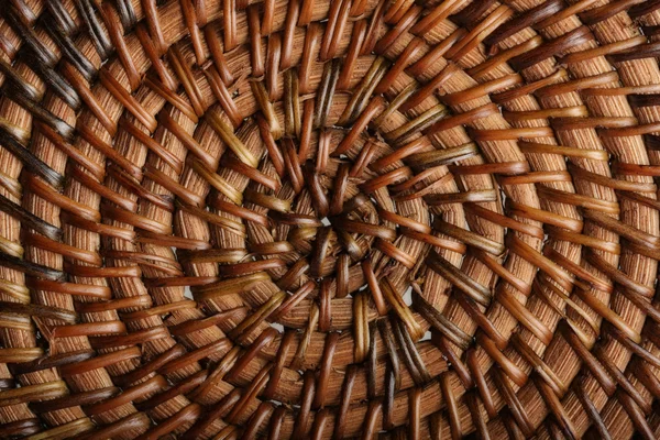 編まれた木製のテクスチャ — ストック写真