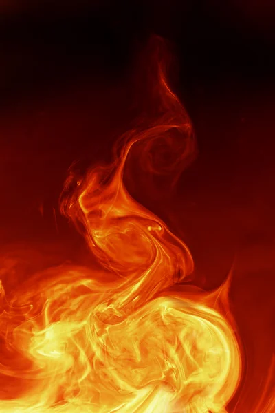 神奇的火热背景 — 图库照片