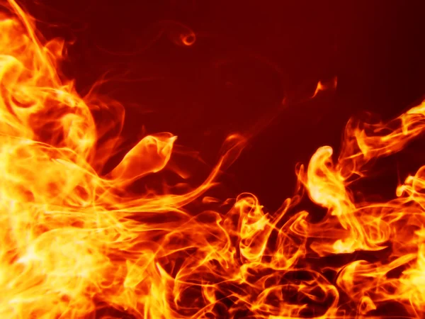 燃えるようなホット背景 — ストック写真
