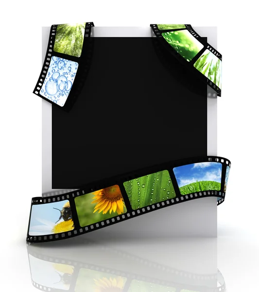 Film around a photograph — Stock Photo, Image