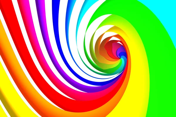 Kleurrijke spiraal — Stockfoto