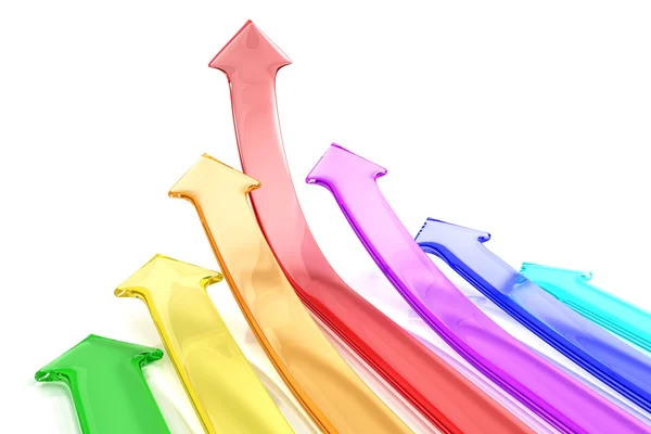 Colorful arrows — Stock Photo, Image
