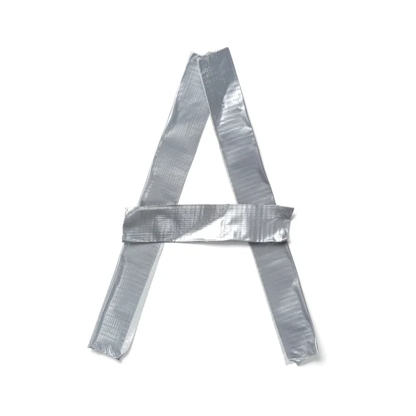 Cartas hechas de cinta adhesiva — Foto de Stock