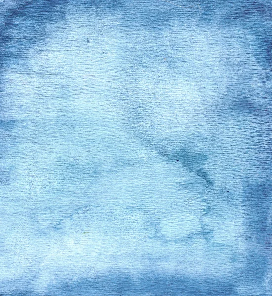 Sfondo acquerello blu — Foto Stock