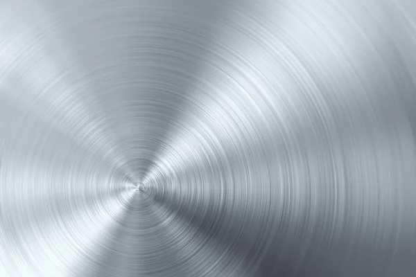 Metal escovado circular — Fotografia de Stock