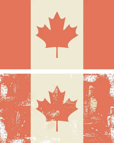 stock vector Canadian flag