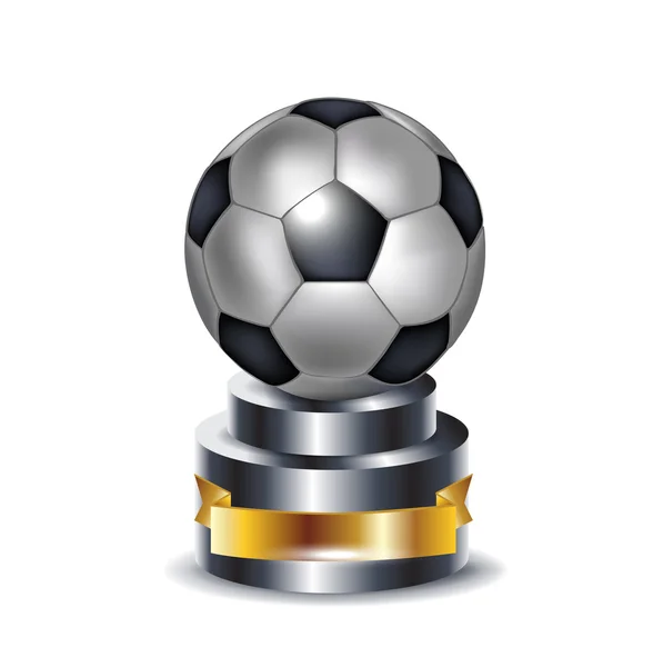 Futbol Kupa — Stok Vektör