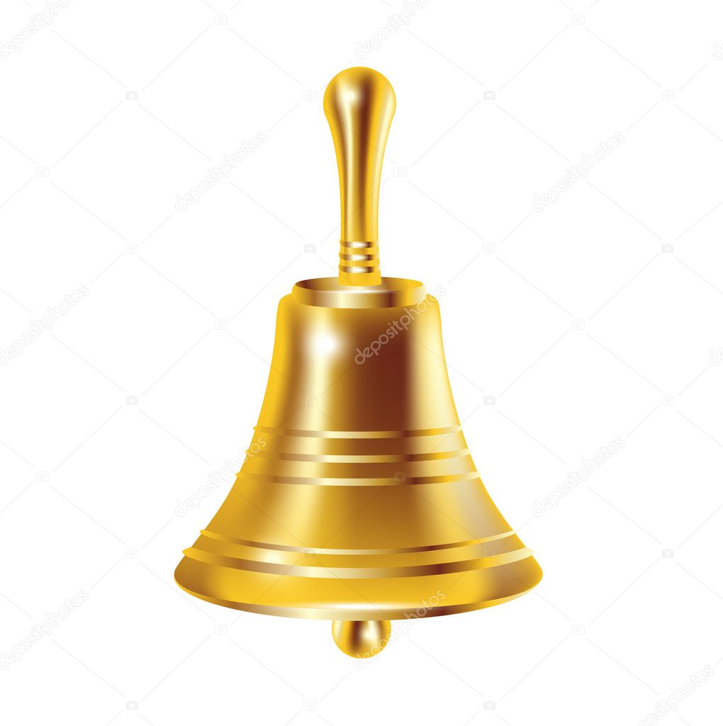 Single bronze bell