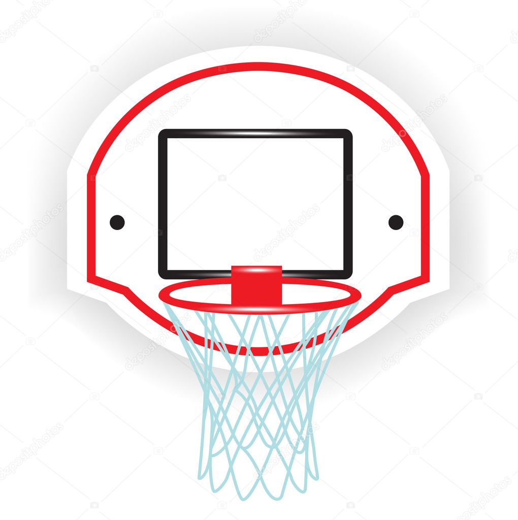 Single basketball ring