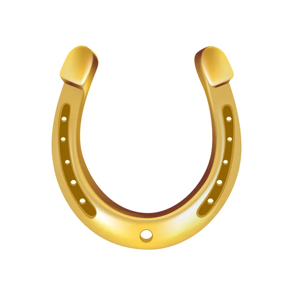 stock image Lucky golden horseshoe