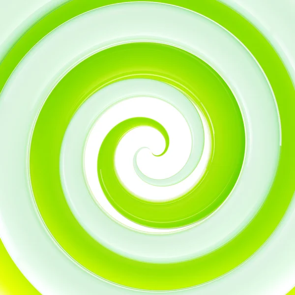 Colorido fresco verde brilhante twirl fundo — Fotografia de Stock