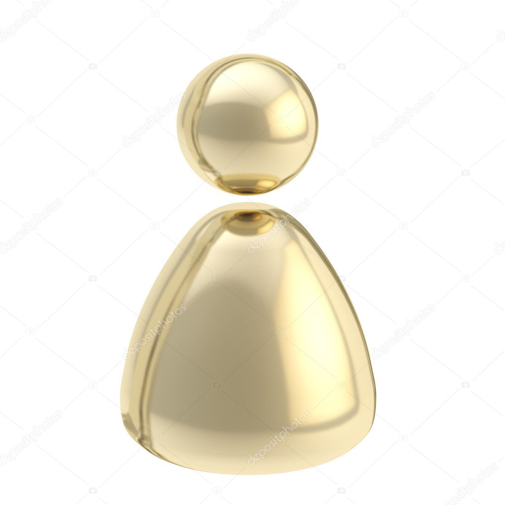 Golden level client user emblem icon
