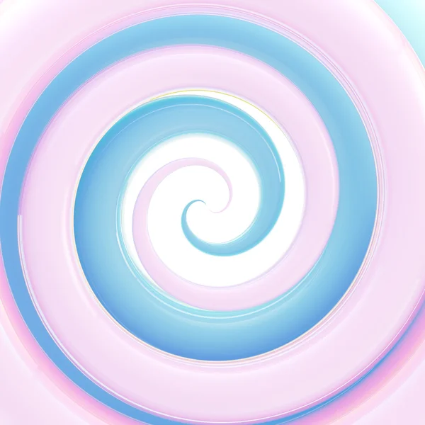 Colorful light blue glossy twirl background — Stock Photo, Image