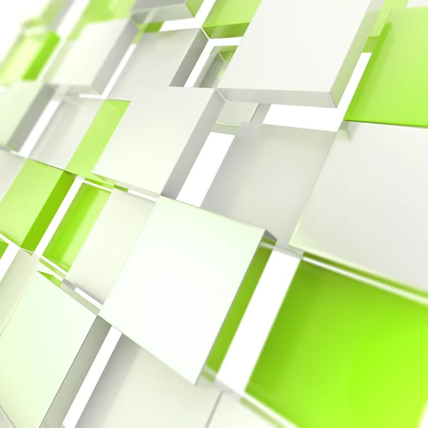 Futuristiska copyspace bakgrund av kubik plattor — Stockfoto