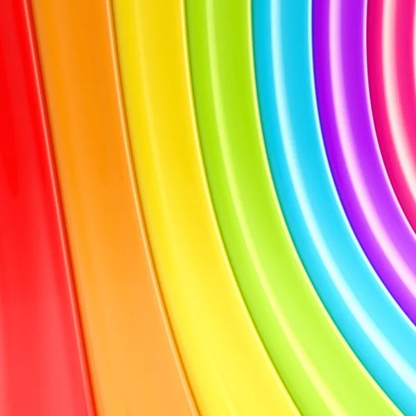 虹色のストライプ実像背景 — ストック写真