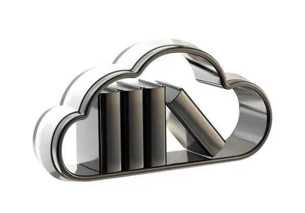 Cloud technology database icon isolated Royalty Free Stock Images