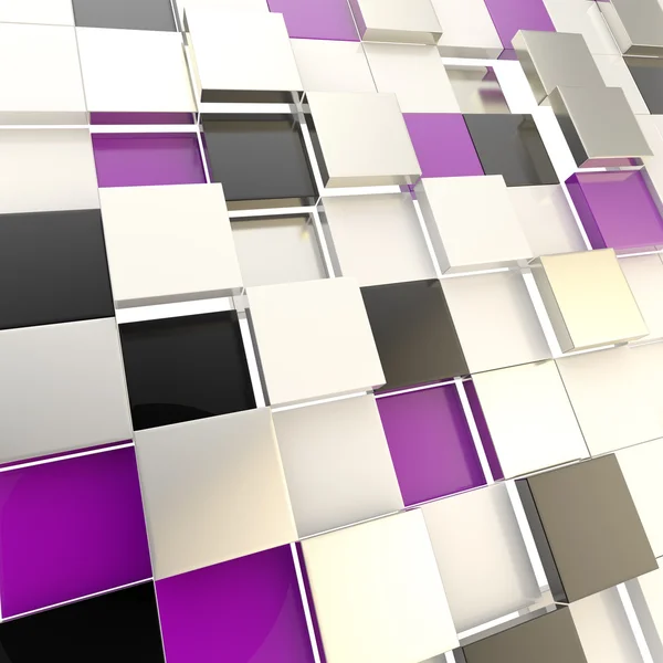 Cube abstract copyspace background — Stock Photo, Image