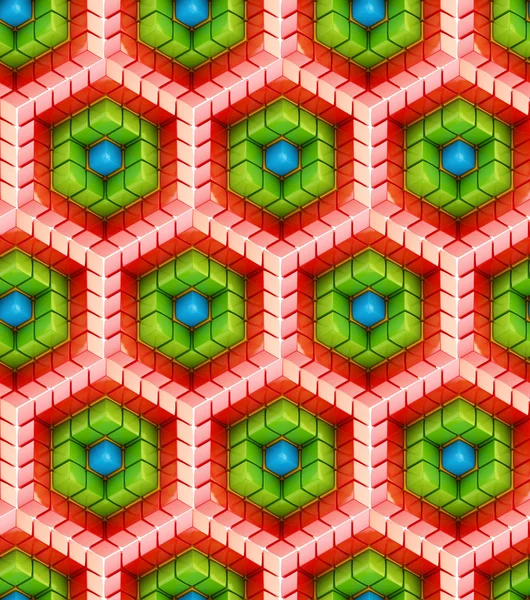 Бесшовная текстура шестиугольника — стоковое фото
