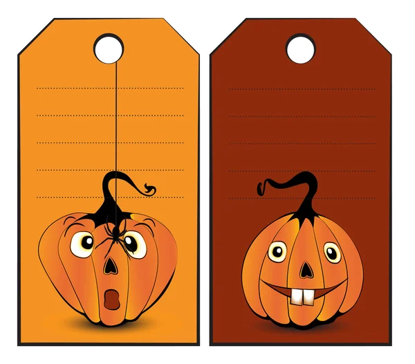 Samling av halloween banners — Stock vektor