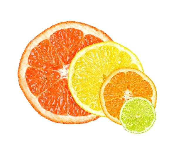 Citrus skivor — Stockfoto