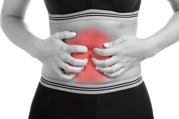 胃の痛み — ストック写真