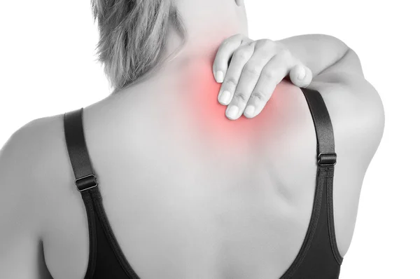 背中の痛み — ストック写真
