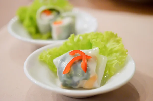 Noodle roll — Stock Photo, Image