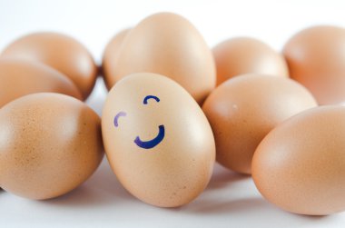 Eggs and friend clipart