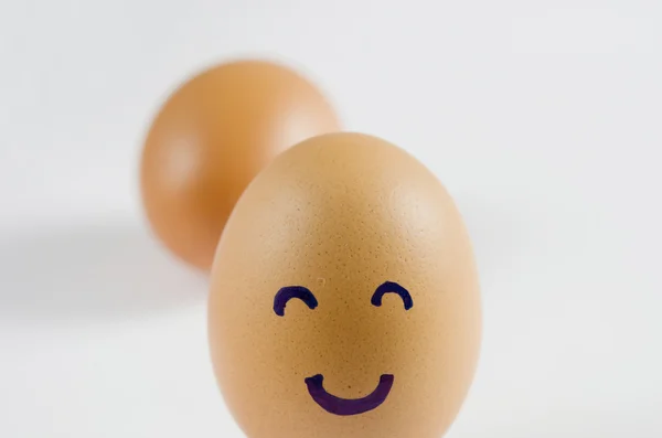 Huevos divertidos — Foto de Stock