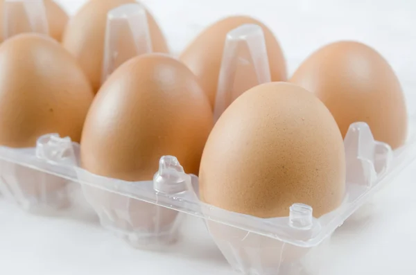 Eggs in package — Stock Photo, Image