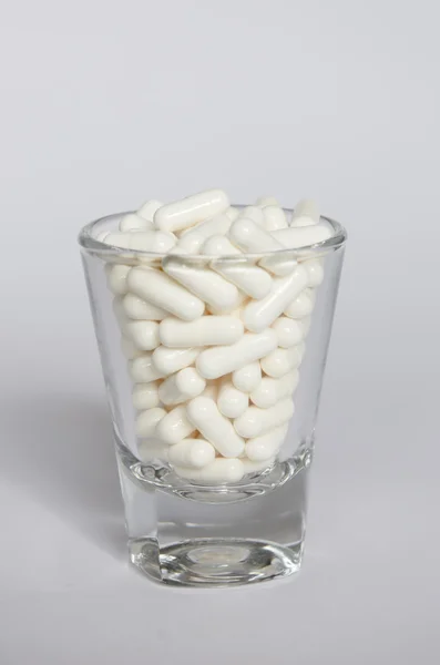 Medicamentos em vidro — Fotografia de Stock
