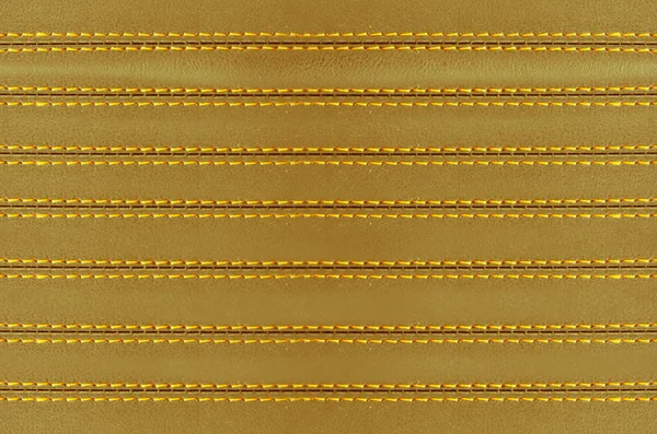 Golden leather background — Stock Photo, Image