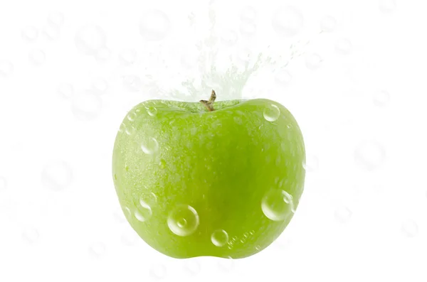 Apple and buble — Stock Photo, Image