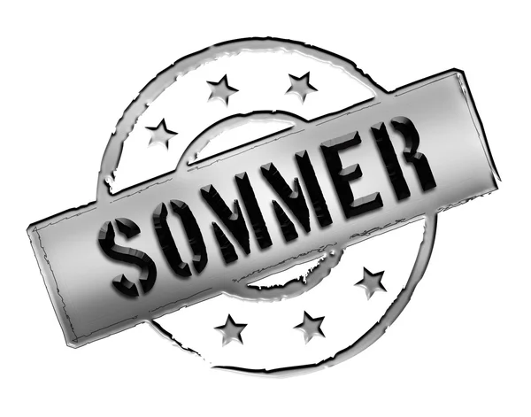 Stempel - Sommer — Stockfoto