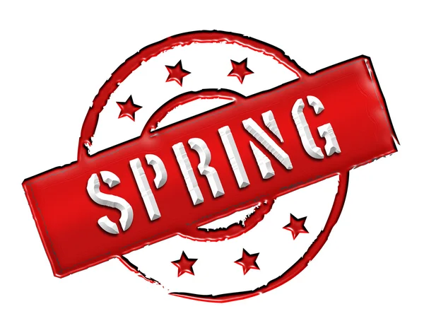 Stämpel - våren — Stockfoto