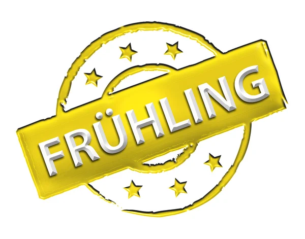 Bélyegző - Fruehling — Stock Fotó