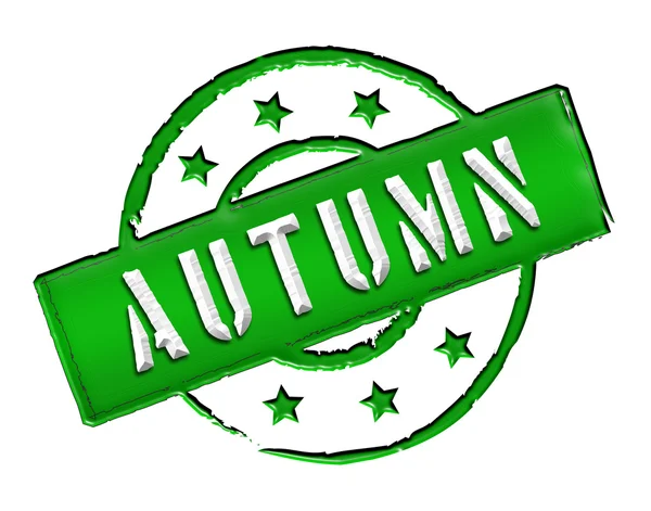 Briefmarke - Herbst — Stockfoto