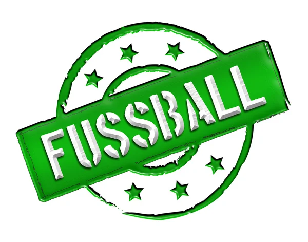 Carimbo - FUSSBALL — Fotografia de Stock