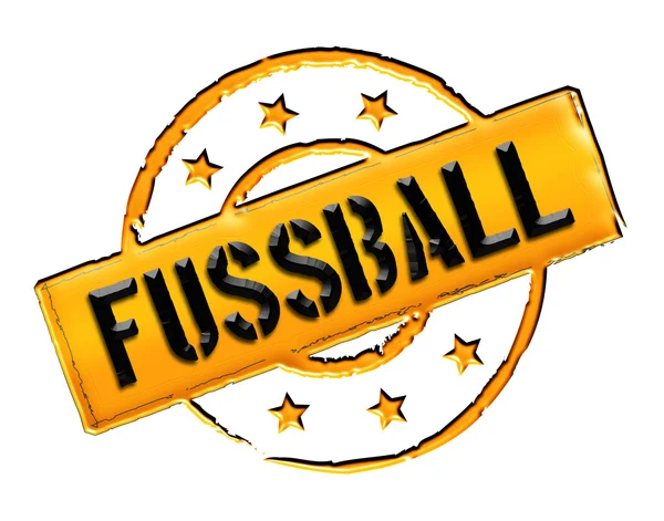 Carimbo - FUSSBALL — Fotografia de Stock