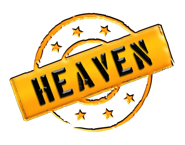 Stamp - HEAVEN — Stock Photo, Image