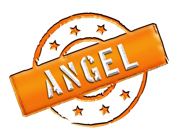 Razítko - anděl — Stock fotografie