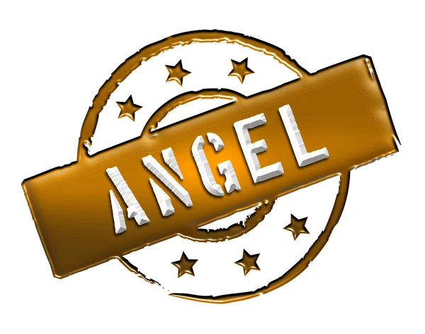 Pieczęć - anioł — Zdjęcie stockowe