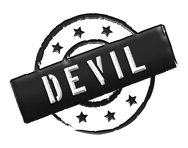 스탬프-악마 — 스톡 사진