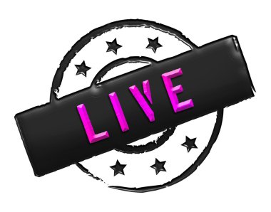 Stamp - LIVE clipart