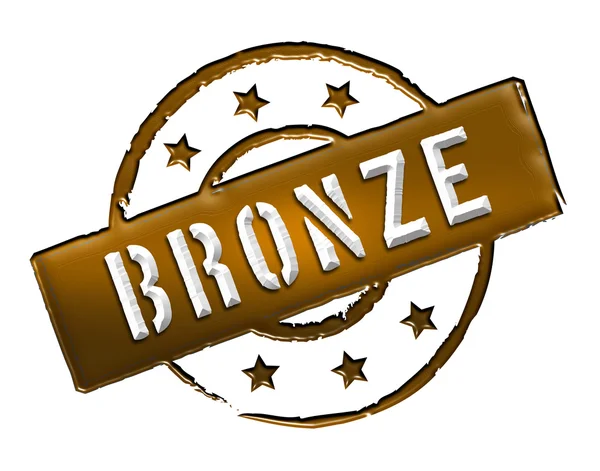 Marke - Bronze — Stockfoto