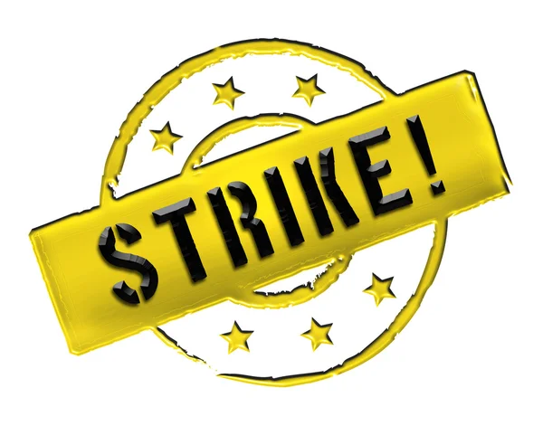 Stamp - Strike — Stock Photo, Image